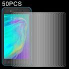 50 PCS 0.26mm 9H 2.5D Tempered Glass Film For Tecno Pop 5c - 1