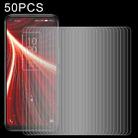 50 PCS 0.26mm 9H 2.5D Tempered Glass Film For TCL 10 5G UW - 1