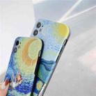 For iPhone 13 Pro Colored Drawing Pattern Fine Hole IMD Shockproof TPU Phone Case (Starry Sky) - 4