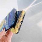 For iPhone 13 Pro Colored Drawing Pattern Fine Hole IMD Shockproof TPU Phone Case (Starry Sky) - 5