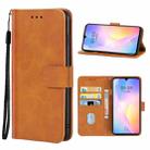 Leather Phone Case For Huawei nova 8 SE / Honor Play5 5G(Brown) - 1