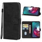 Leather Phone Case For Motorola Moto G30 / G20 / G10 4G(Black) - 1