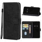 Leather Phone Case For Oukitel C25(Black) - 1