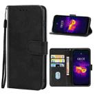 Leather Phone Case For Ulefone Armor 11T 5G / 11 5G(Black) - 1