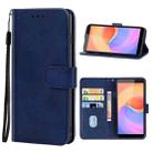 Leather Phone Case For ZTE Blade A31 Plus(Blue) - 1