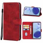 Leather Phone Case For Xiaomi Mi 11 Lite 4G / 5G(Red) - 1