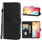 Leather Phone Case For Xiaomi Mi Note 10 Lite(Black) - 1