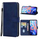 Leather Phone Case For Xiaomi Poco M4 Pro 5G(Blue) - 1