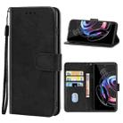 Leather Phone Case For Motorola Moto Edge 30 Ultra(Black) - 1