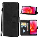 Leather Phone Case For Motorola Moto G Power 2022(Black) - 1