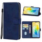 Leather Phone Case For vivo S10e / V23e (Blue) - 1