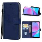 Leather Phone Case For Blackview OSCAL C20 / C20 Pro(Blue) - 1