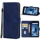 Leather Phone Case For Oukitel WP13 5G(Blue) - 1