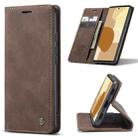 For Google Pixel 6 Pro CaseMe 013 Multifunctional Horizontal Flip Leather Phone Case with Card Slot & Holder & Wallet(Coffee) - 1