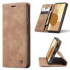 For Google Pixel 6 Pro CaseMe 013 Multifunctional Horizontal Flip Leather Phone Case with Card Slot & Holder & Wallet(Brown) - 1