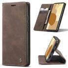 For Google Pixel 6 CaseMe 013 Multifunctional Horizontal Flip Leather Phone Case with Card Slot & Holder & Wallet(Coffee) - 1