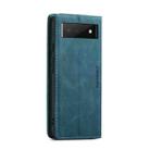 For Google Pixel 6 CaseMe 013 Multifunctional Horizontal Flip Leather Phone Case with Card Slot & Holder & Wallet(Blue) - 3