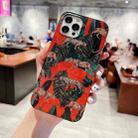 For iPhone 13 Pro Natural Scenery Pattern TPU Phone Case (Jungle Tiger) - 1
