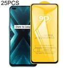 25 PCS 9D Full Glue Screen Tempered Glass Film For OPPO Realme X3 SuperZoom - 1