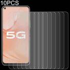 10 PCS 0.26mm 9H 2.5D Tempered Glass Film For vivo Y51s - 1