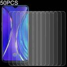50 PCS 0.26mm 9H 2.5D Tempered Glass Film For OPPO Realme X2 - 1
