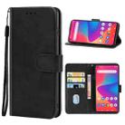 Leather Phone Case For BLU G91(Black) - 1