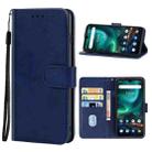 Leather Phone Case For UMIDIGI Bison / Bison 2021(Blue) - 1