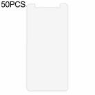50 PCS 0.26mm 9H 2.5D Tempered Glass Film For Doogee X100 - 1