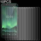 10 PCS 0.26mm 9H 2.5D Tempered Glass Film For Nokia C2 - 1