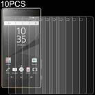 10 PCS 0.26mm 9H 2.5D Tempered Glass Film For Sony Xperia XZ5 - 1