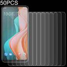 50 PCS 0.26mm 9H 2.5D Tempered Glass Film For HTC Desire 19s - 1
