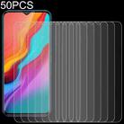 50 PCS 0.26mm 9H 2.5D Tempered Glass Film For Infinix Hot 8 Lite - 1