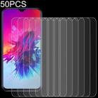 50 PCS 0.26mm 9H 2.5D Tempered Glass Film For Infinix Smart 3 Plus / X627 - 1