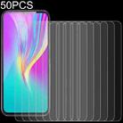 50 PCS 0.26mm 9H 2.5D Tempered Glass Film For Infinix Smart 4c - 1