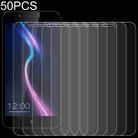 50 PCS 0.26mm 9H 2.5D Tempered Glass Film For Leagoo Power 2 Pro - 1