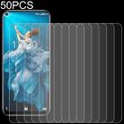 50 PCS 0.26mm 9H 2.5D Tempered Glass Film For Oukitel C17 - 1