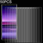 50 PCS 0.26mm 9H 2.5D Tempered Glass Film For Sony Xperia 2 - 1