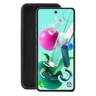 TPU Phone Case For LG K92 5G(Pudding Black) - 1