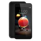 TPU Phone Case For LG Aristo 2(Pudding Black) - 1