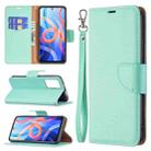 For Xiaomi Redmi Note 11 5G/Note 11T 5G/Poco M4 Pro 5G Litchi Texture Pure Color Horizontal Flip Leather Phone Case with Holder & Card Slots & Wallet & Lanyard(Green) - 1