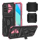 For Xiaomi Redmi 10 Armor Wristband Phone Case(Pink) - 1