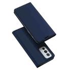 For OnePlus 9RT 5G DUX DUCIS Skin Pro Series Horizontal Flip Leather Phone Case(Blue) - 1