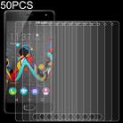 50 PCS 0.26mm 9H 2.5D Tempered Glass Film For Wiko Ufeel - 1