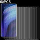 50 PCS 0.26mm 9H 2.5D Tempered Glass Film For ZTE nubia Z20 - 1