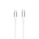 REMAX RC-198i Chaining II Series PD 20W USB-C / Type-C to 8 Pin Fast Charging Data Cable, Cable Length: 1m(White) - 1