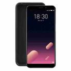 TPU Phone Case For Meizu M6s(Pudding Black) - 1