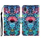 For Samsung Galaxy A02 3D Colored Drawing Horizontal Flip Leather Phone Case with Holder & Card Slots & Wallet(Mandala) - 1