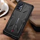 For ZTE nubia Red Magic 6R TPU Cooling Gaming Phone All-inclusive Shockproof Case(Black) - 1