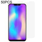 50 PCS 0.26mm 9H 2.5D Tempered Glass Film For Leagoo S9 - 1