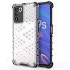 For OPPO K9s 5G Shockproof Honeycomb PC + TPU Phone Case(White) - 1